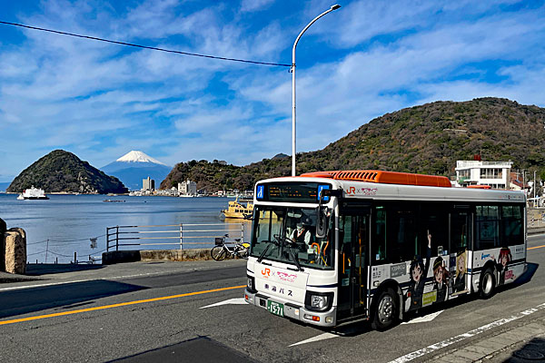 ２０２３年１２月２３日撮影　静岡県沼津市