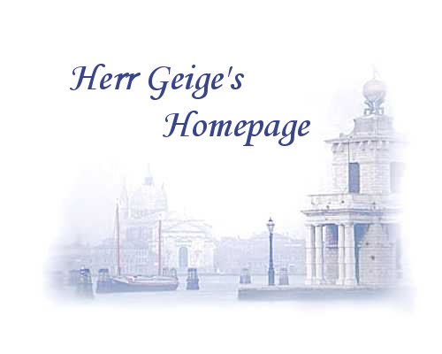 Herr Geige's Homepage