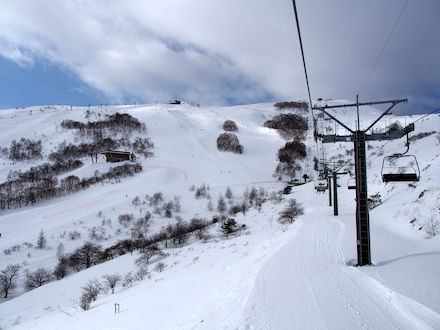 車山高原スキー場 山頂往復リフト券 霧ヶ峰車山雪山ハイク - 施設利用券