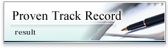 Proven Track Record