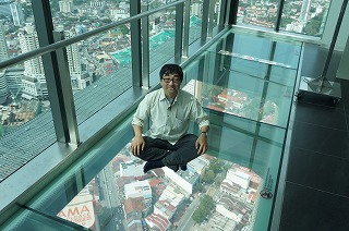 glass walkway