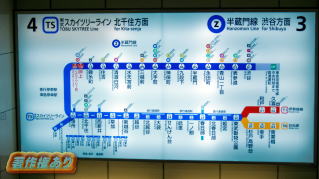 半蔵門線表示