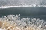 不動池の冬景色