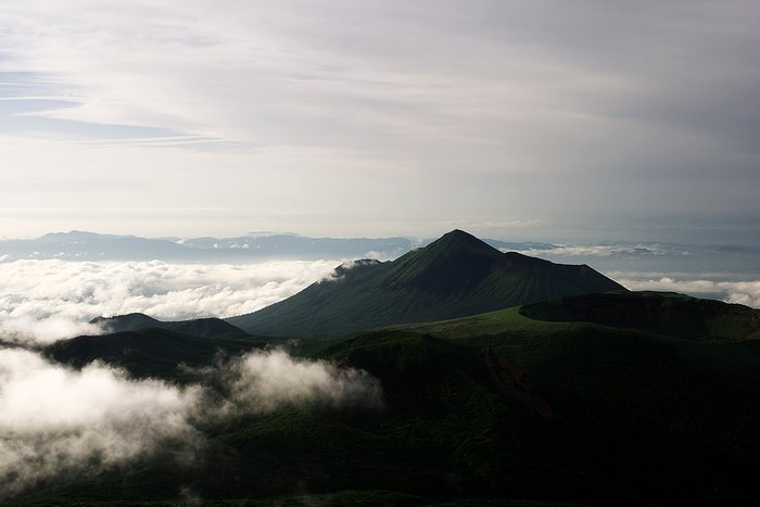 高千穂峰と雲海