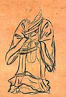 親鸞聖人御影(鏡御影)・本願寺蔵