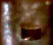 デンオンDL-110の特殊形状針(軸は横扁平)